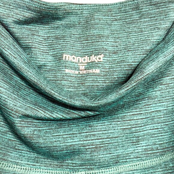 Manduka High Waisted Yoga Leggings Size M  Activewear Performance Workout Pants - Picture 3 of 3